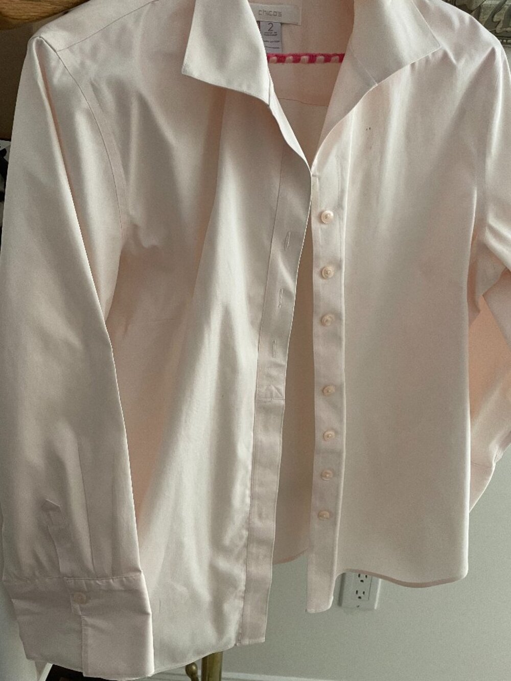 Chico's Pink Blouse - Size 2